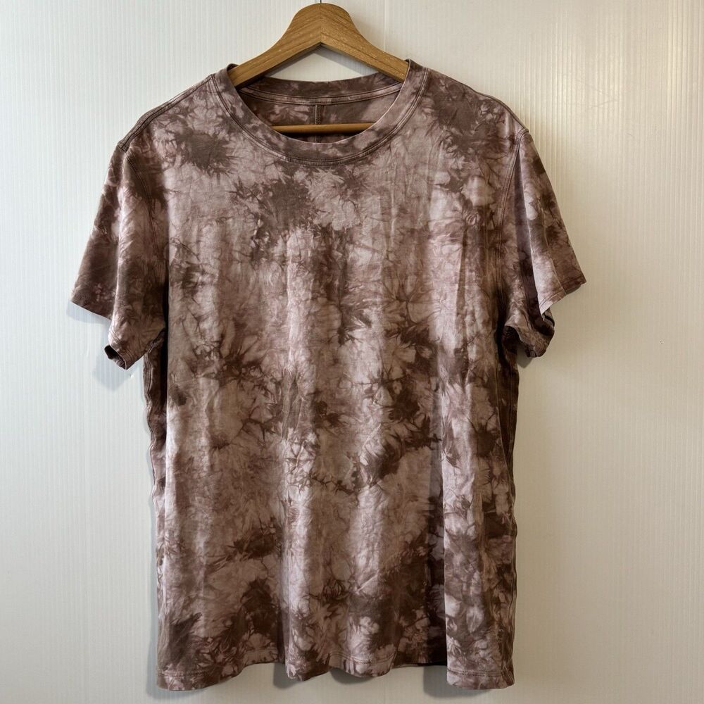 Lululemon 5 Year Basic Tee Shirt Earth Dye Mens Sz ML?